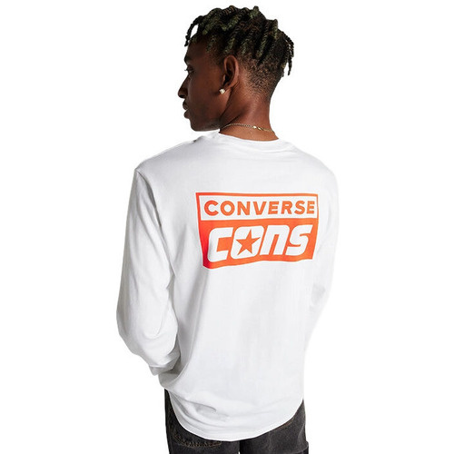 Bluza barbati Converse Cons Long Sleeve T-Shirt 10026572-A02 - poza 2
