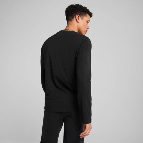 Bluza barbati Puma Ess No 1 Logo Longsleeve Tee 68254601 - poza 2