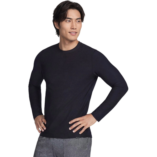 Bluza barbati Skechers GO DRI All Day Long Sleeve Tee LT115B-BLK - poza 1