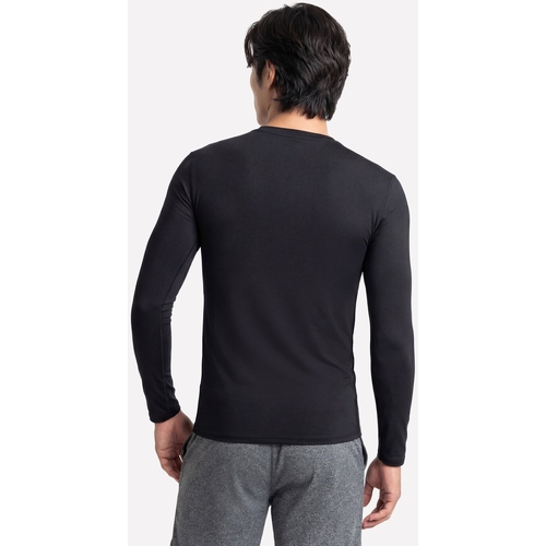Bluza barbati Skechers GO DRI All Day Long Sleeve Tee LT115B-BLK - poza 2