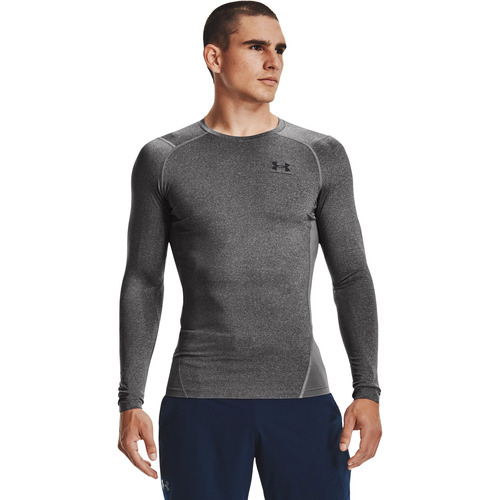 Bluza barbati Under Armour Heatgear Compression Longsleeve 1361524-090 - poza 1