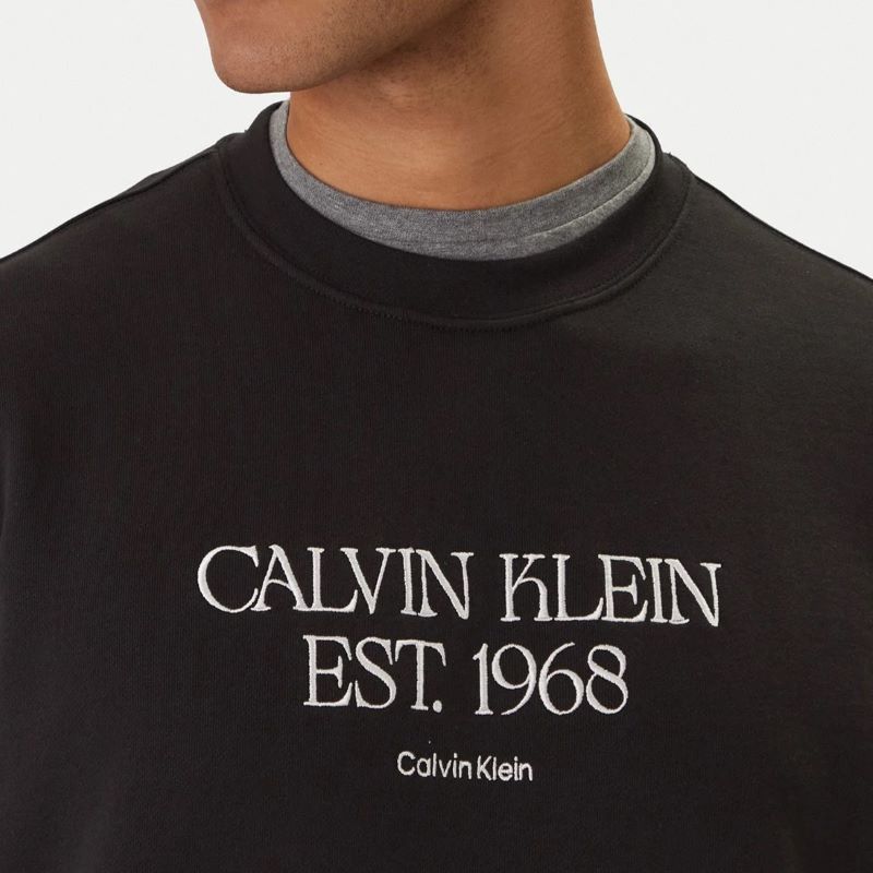 Bluza Calvin Klein EU 350TERRY 1968 NYC GRAPHIC CN - poza 3