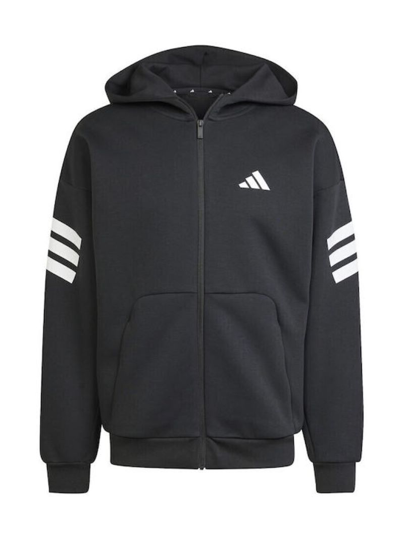 Bluza cu fermoar adidas M FI 3S FZ - poza 1