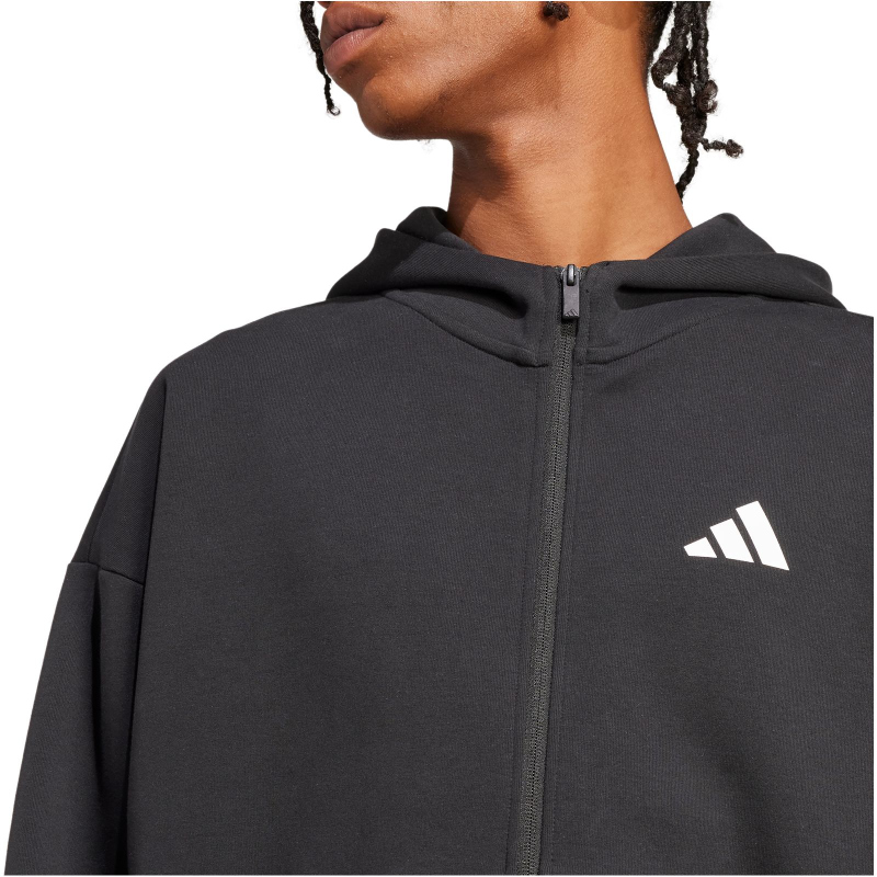 Bluza cu fermoar adidas M FI SL FZ - poza 5