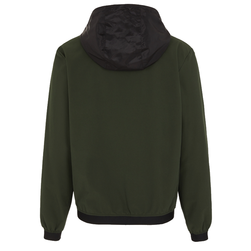 Bluza cu Fermoar EA7 M hoodie full zip nylon - poza 2