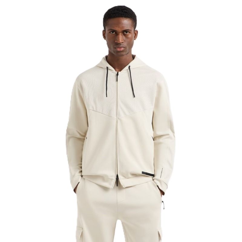 Bluza cu fermoar EA7 M HOODIE FZ CO PL