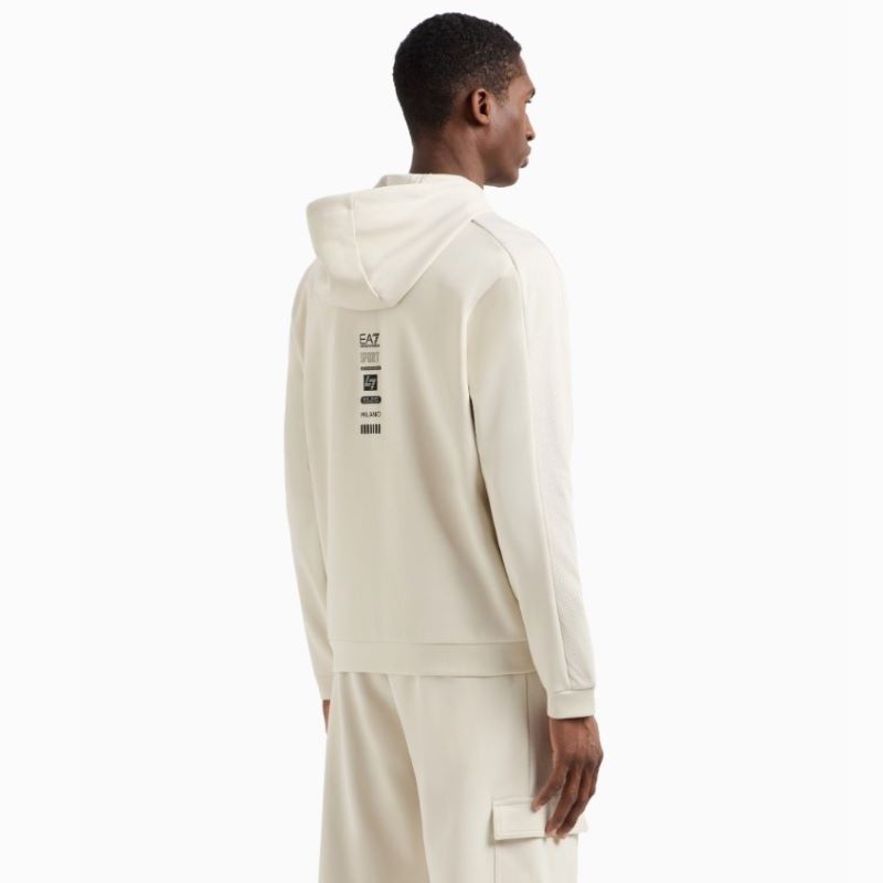 Bluza cu fermoar EA7 M HOODIE FZ CO PL - poza 2