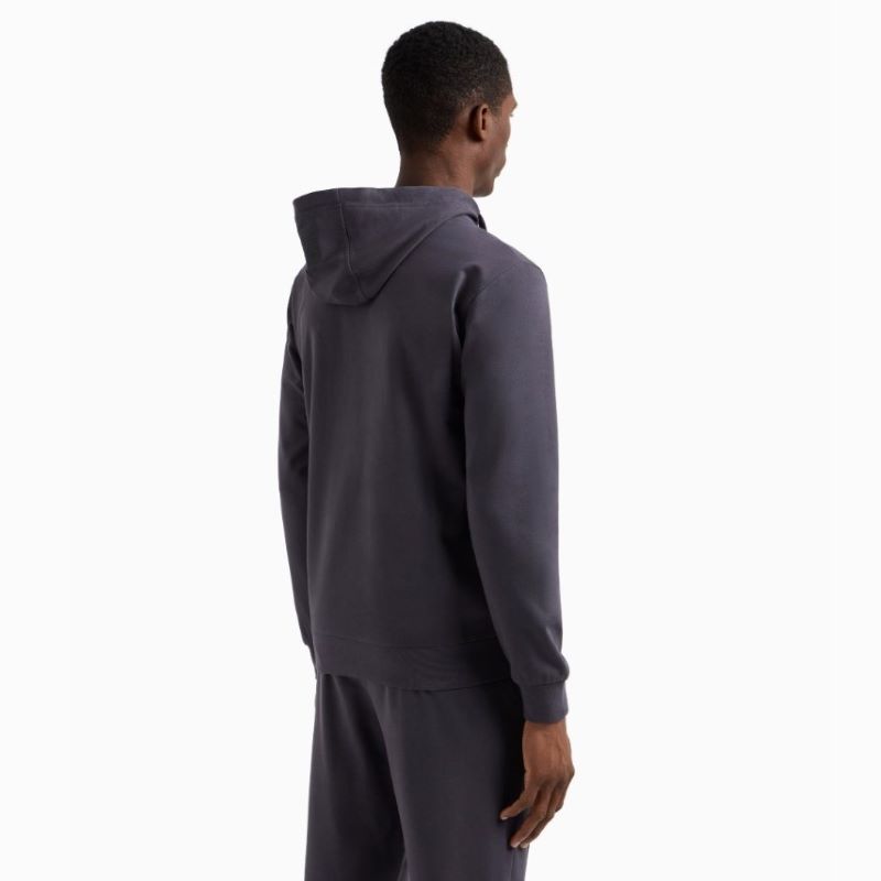 Bluza cu fermoar EA7 M HOODIE FZ COFT CC - poza 2