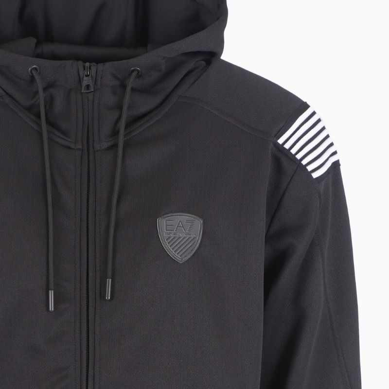 Bluza cu fermoar EA7 M HOODIE FZ COPL - poza 3