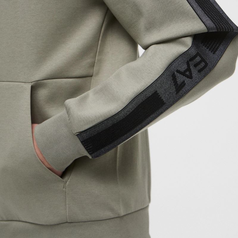 Bluza cu fermoar EA7 M TAPE HOODIE FZ COPL - poza 3