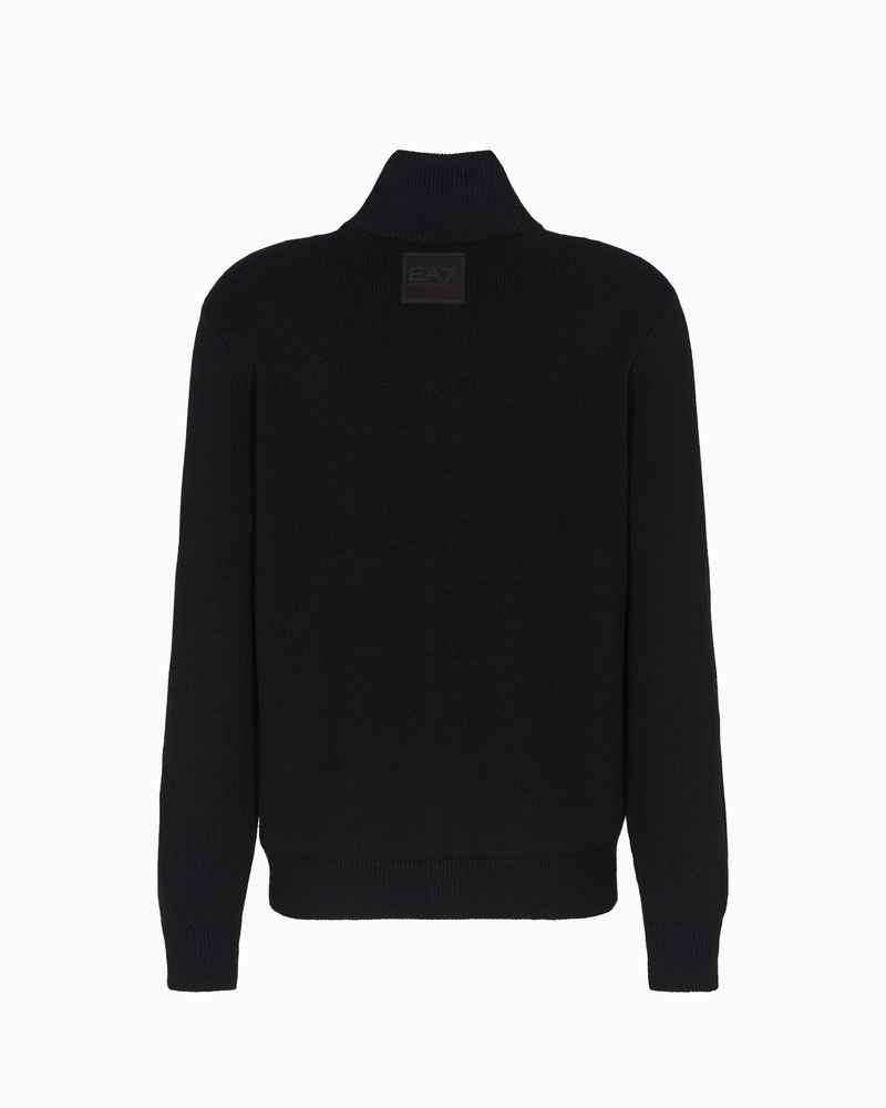 Bluza cu fermoar EA7 MOUNTAIN M APRES SKI KNITTED FZ - poza 2