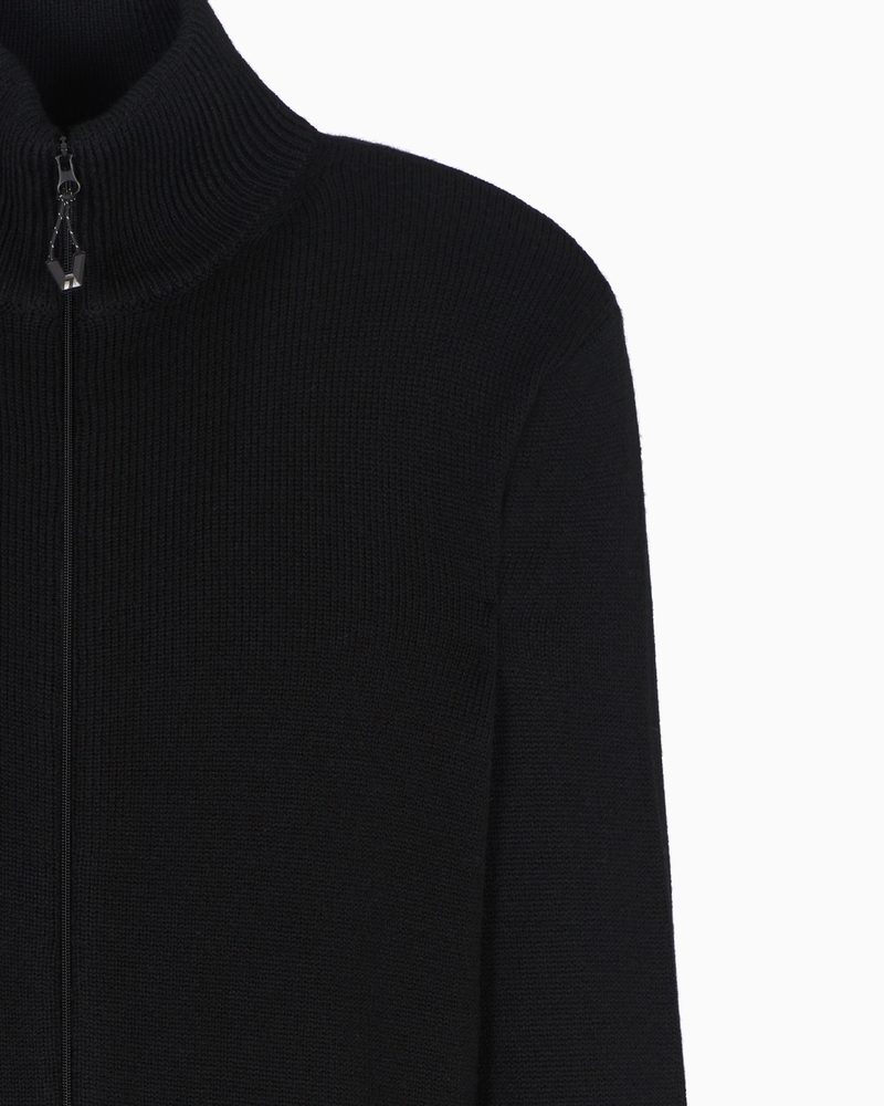 Bluza cu fermoar EA7 MOUNTAIN M APRES SKI KNITTED FZ - poza 3