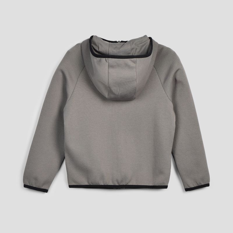 Bluza cu fermoar EA7 NATURAL VENTUS7 BOY HOODIE FZ COPL - poza 2