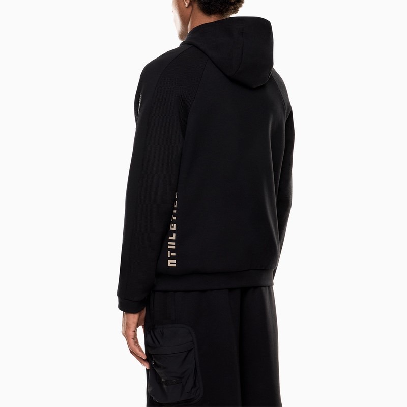 Bluza cu fermoar EA7 TRAIN ATHLETIC MIX M HOODIE FZ COPL - poza 2