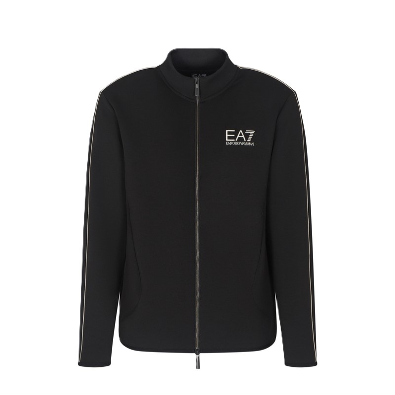 Bluza cu fermoar EA7 TRAIN GOLD LABEL M T-TOP FZ VI PL ST
