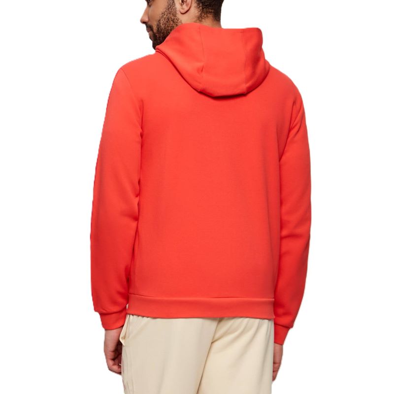Bluza cu fermoar EA7 TRAIN LOGO SERIES MAN HOODIE FZ CO PL TAPE - poza 2