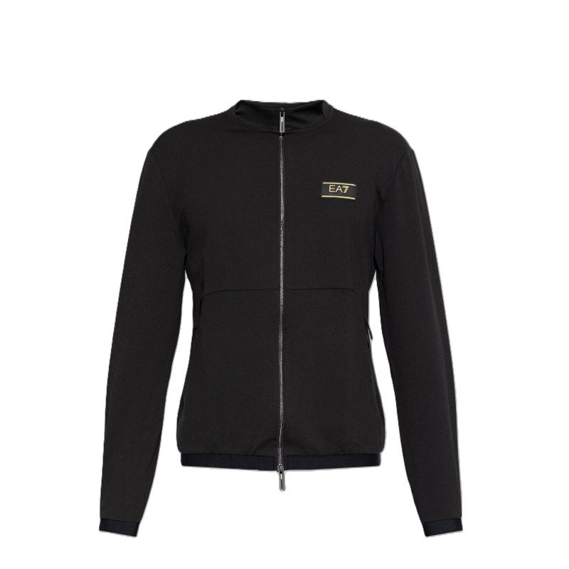 Bluza cu fermoar EA7 TRAIN PREMIUM LABEL M T-TOP FZ VI ST - poza 3