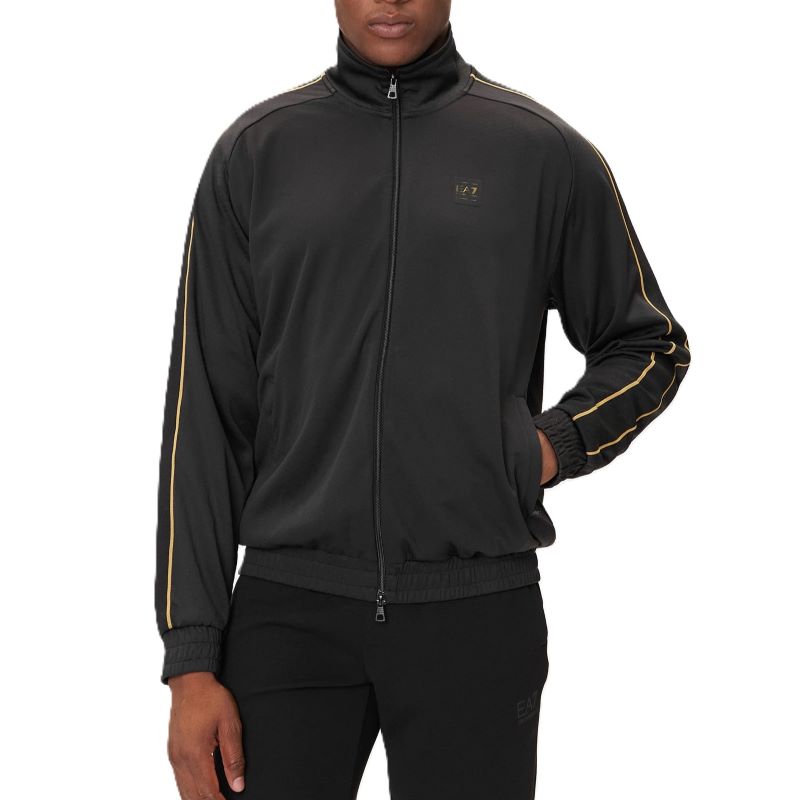 Bluza cu fermoar EA7 TRAIN SOCCER M T-TOP FZ PL - poza 1