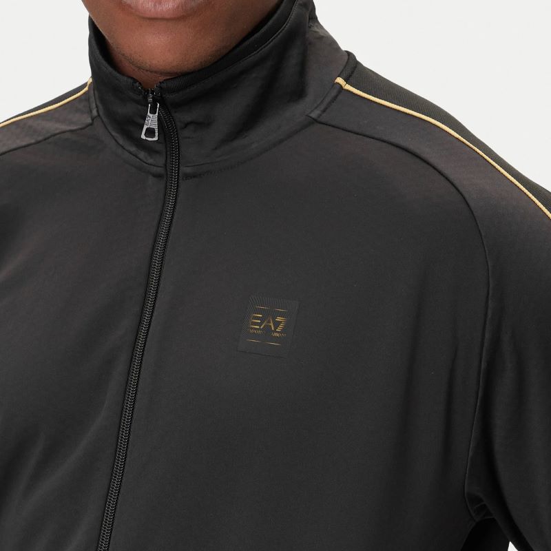 Bluza cu fermoar EA7 TRAIN SOCCER M T-TOP FZ PL - poza 3