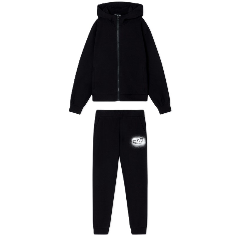 Bluza cu fermoar EA7 TRAIN VISIBILITY GIRL HO FZ CH - poza 1