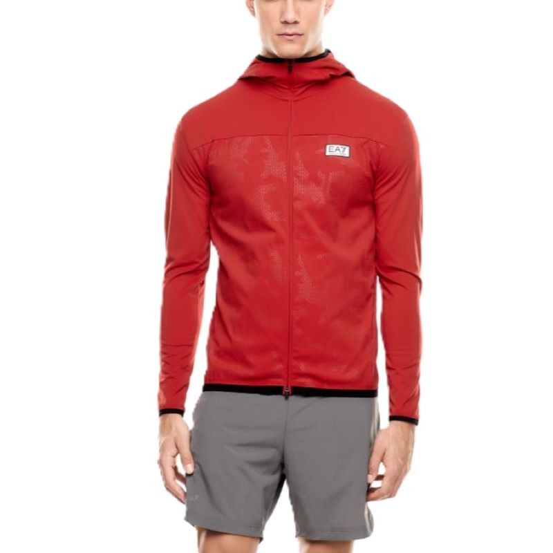Bluza cu fermoar EA7 VIGOR7 M HOODIE FZ PA ST