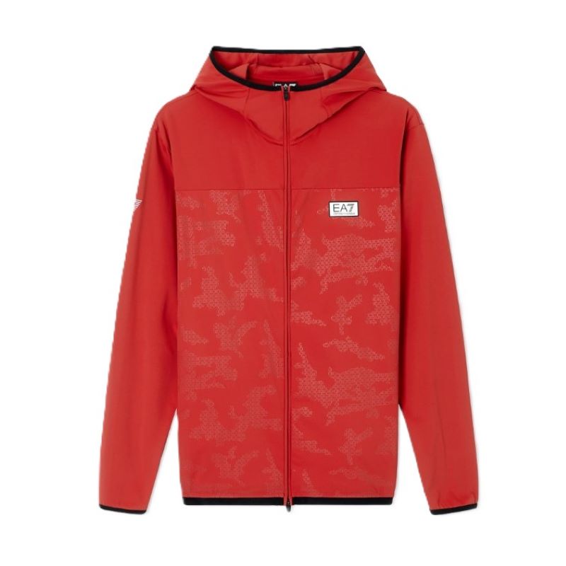 Bluza cu fermoar EA7 VIGOR7 M HOODIE FZ PA ST - poza 3