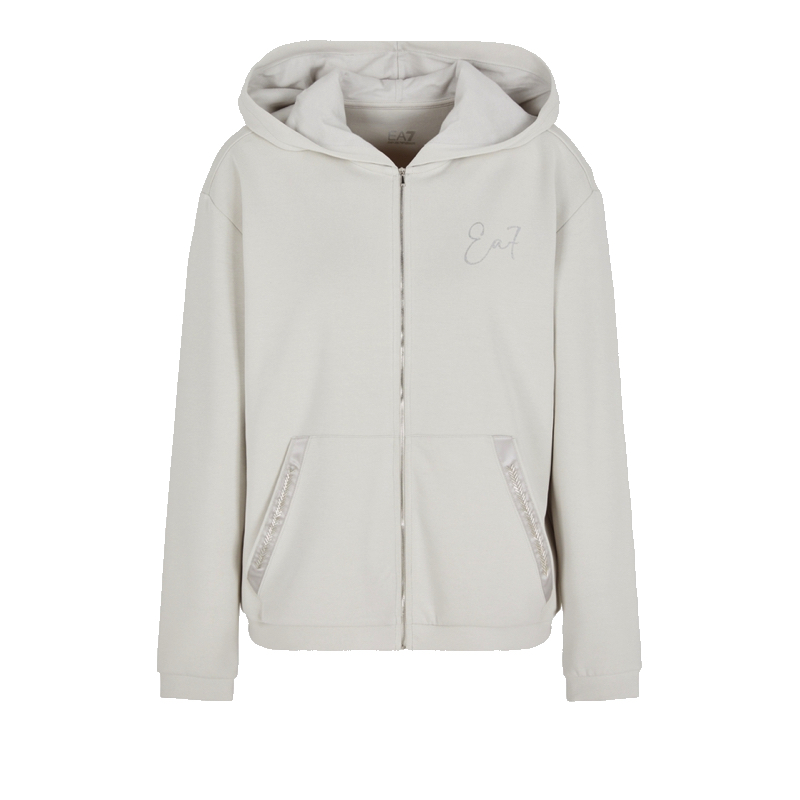 Bluza cu Fermoar EA7 W hoodie full zip - poza 1