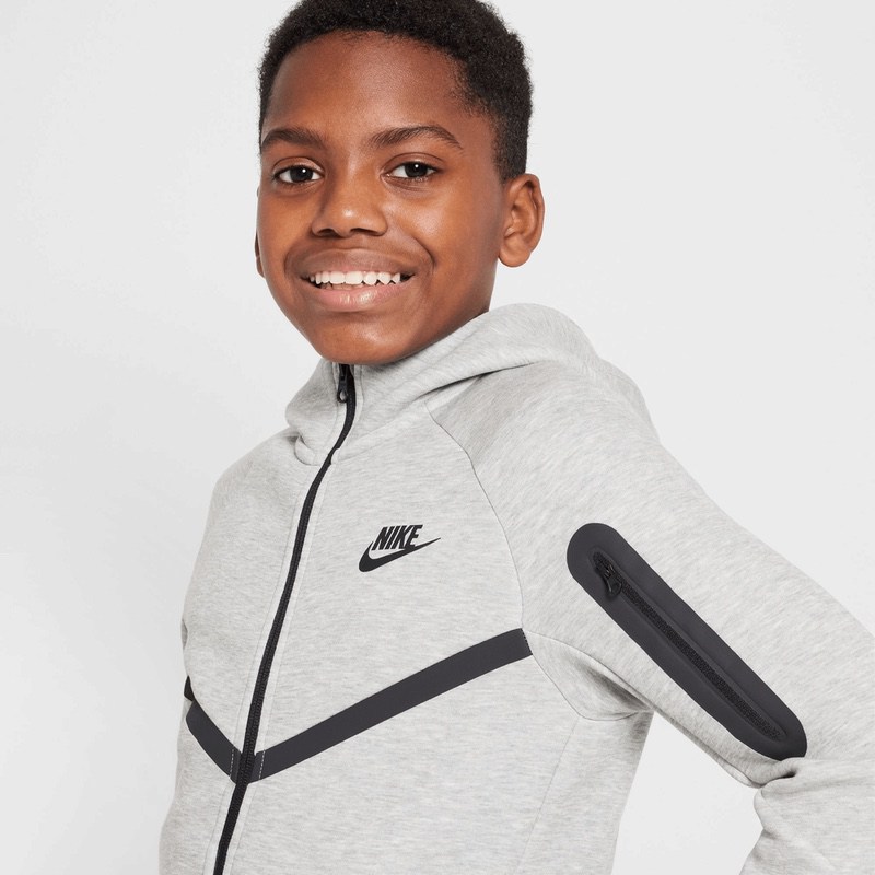 Bluza cu fermoar Nike B NSW TCH FLC FZ - PD - poza 3
