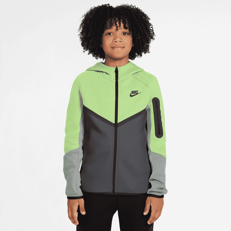 Bluza cu fermoar Nike B NSW TCH FLC FZ - PD