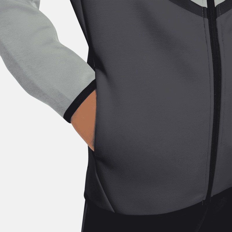 Bluza cu fermoar Nike B NSW TCH FLC FZ - PD - poza 3