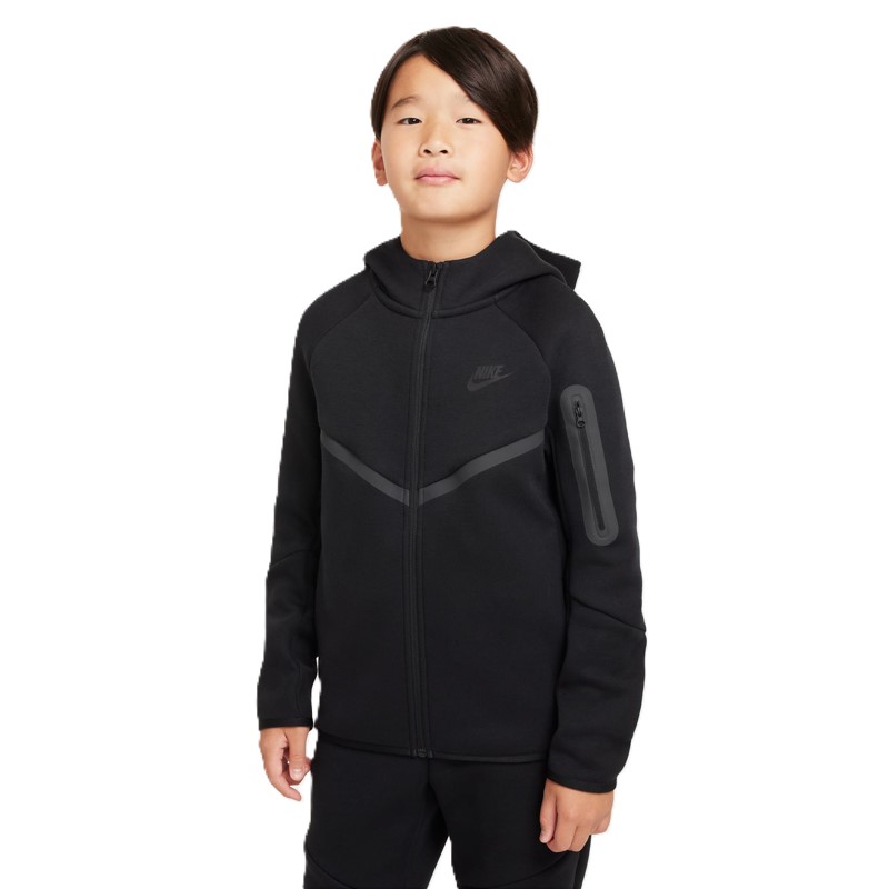 Bluza cu fermoar Nike B NSW TCH FLC FZ - PD - poza 1