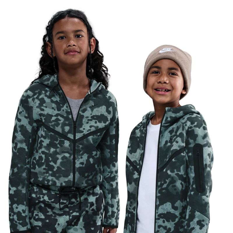 Bluza cu fermoar Nike B NSW TECH FLC FZ SSNL - PD - poza 3