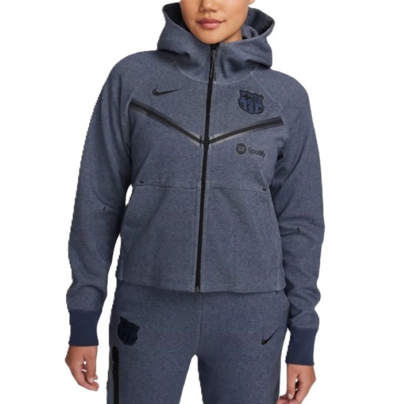 Bluza cu Fermoar Nike FCB WNsw techfleece WRESNTLfull ziphoodie3R - poza 1