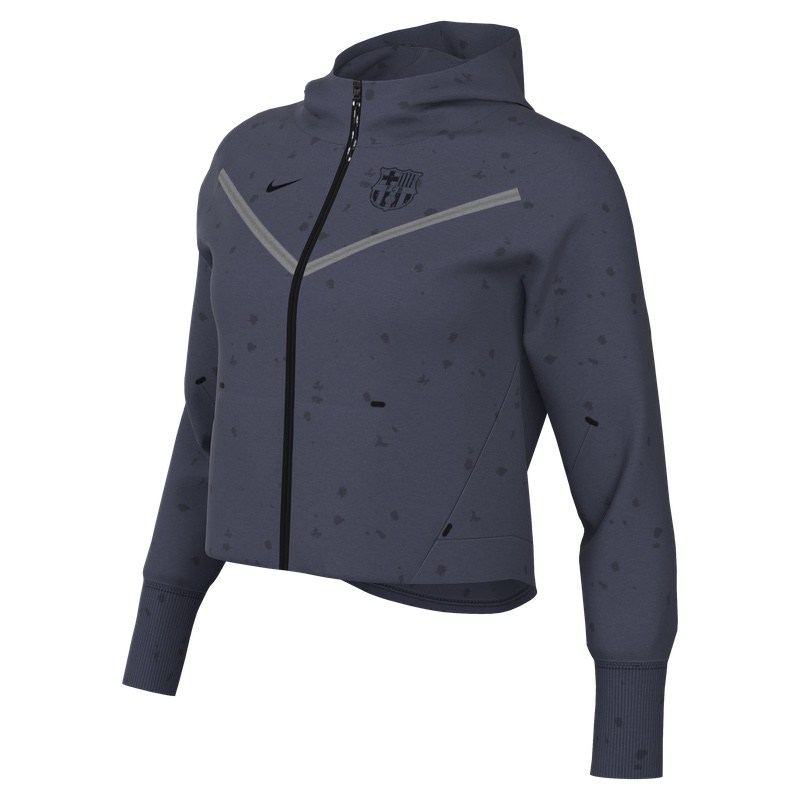 Bluza cu Fermoar Nike FCB WNsw techfleece WRESNTLfull ziphoodie3R - poza 2