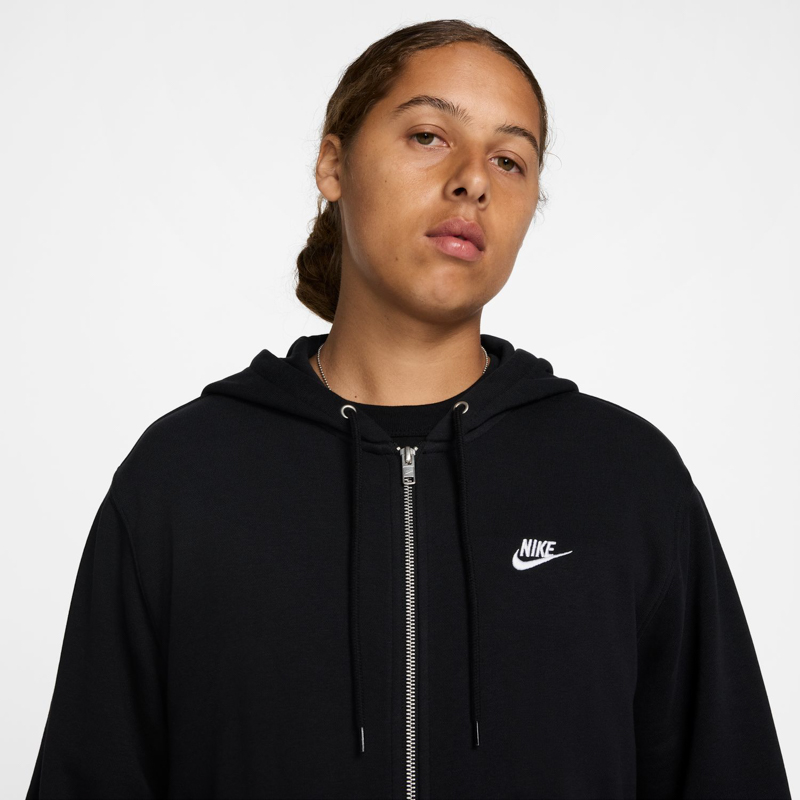 Bluza cu fermoar Nike M NK CLUB FT FZ HOODIE - poza 3
