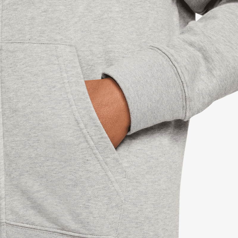 Bluza cu fermoar Nike M NK CLUB FT FZ HOODIE - poza 3