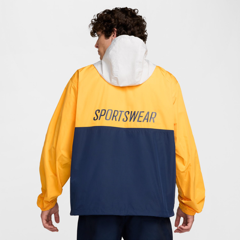 Bluza cu fermoar Nike M NK CLUB MARINA ANRK GFX - poza 2