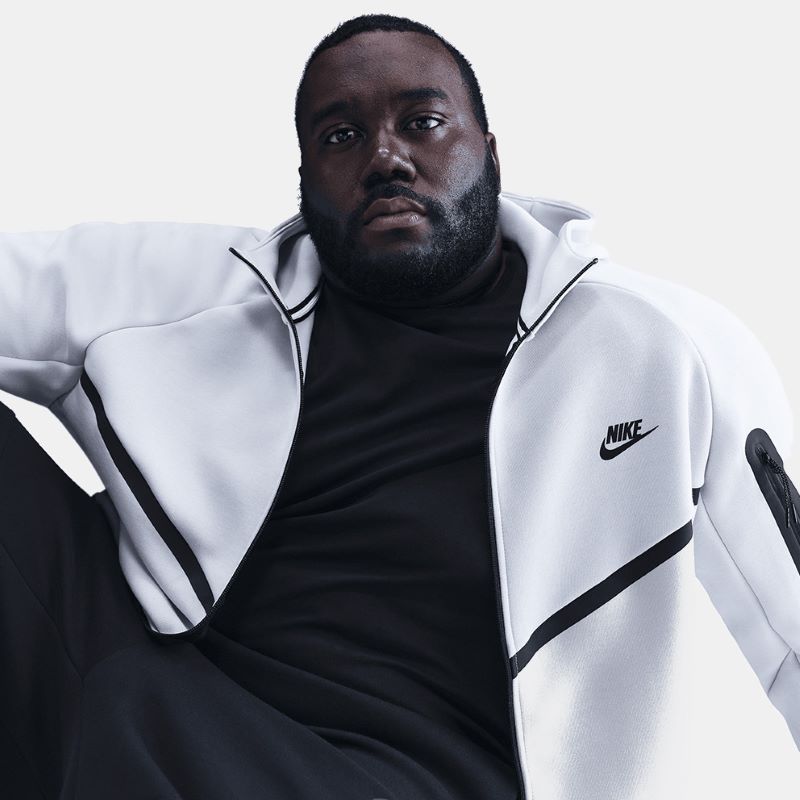 Bluza cu fermoar Nike M NK TCH FLC FZ WR HOODIE - poza 3