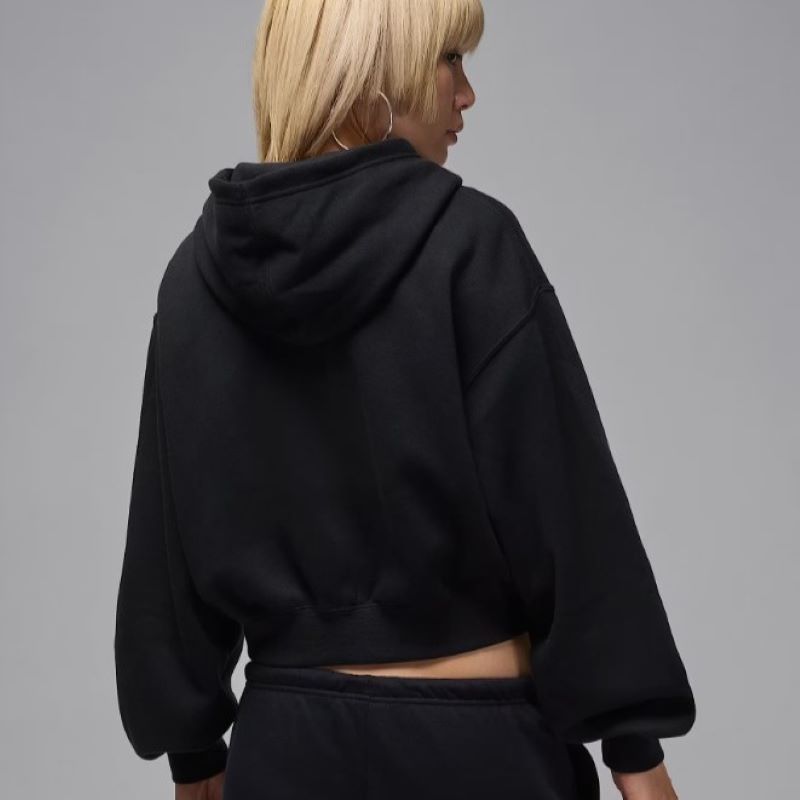 Bluza cu fermoar Nike W J BRK FLC FZ MOD CROP - poza 2