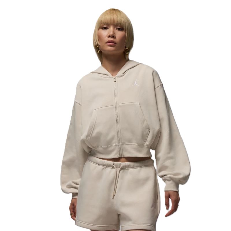 Bluza cu fermoar Nike W J BRK FLC FZ MOD CROP - poza 1