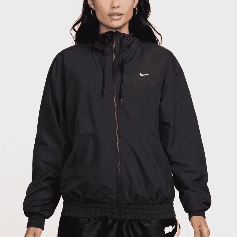 Bluza cu fermoar Nike W NSW ESSNTL UV WVN JKT HD - poza 3