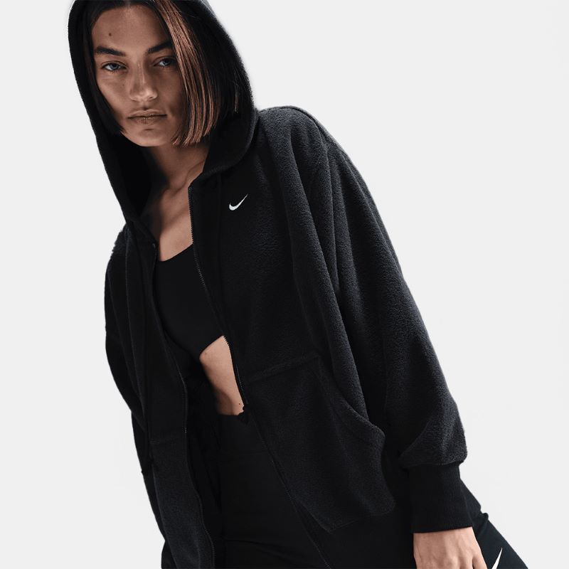 Bluza cu fermoar Nike W NSW PHNX PLSH FZ HDY - poza 5