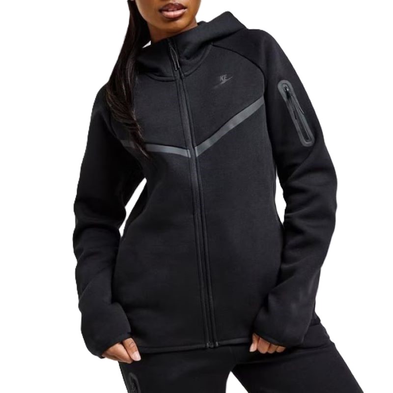 Bluza cu fermoar Nike W NSW TCH FLC WR FZ HDY 2 - poza 1