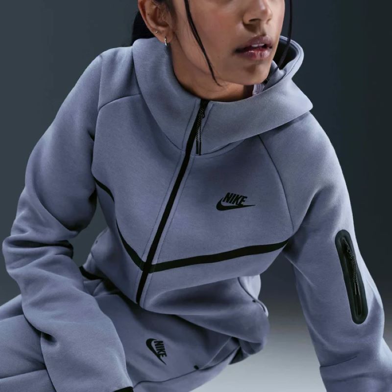 Bluza cu fermoar Nike W NSW TCH FLC WR FZ HDY 2 - poza 5