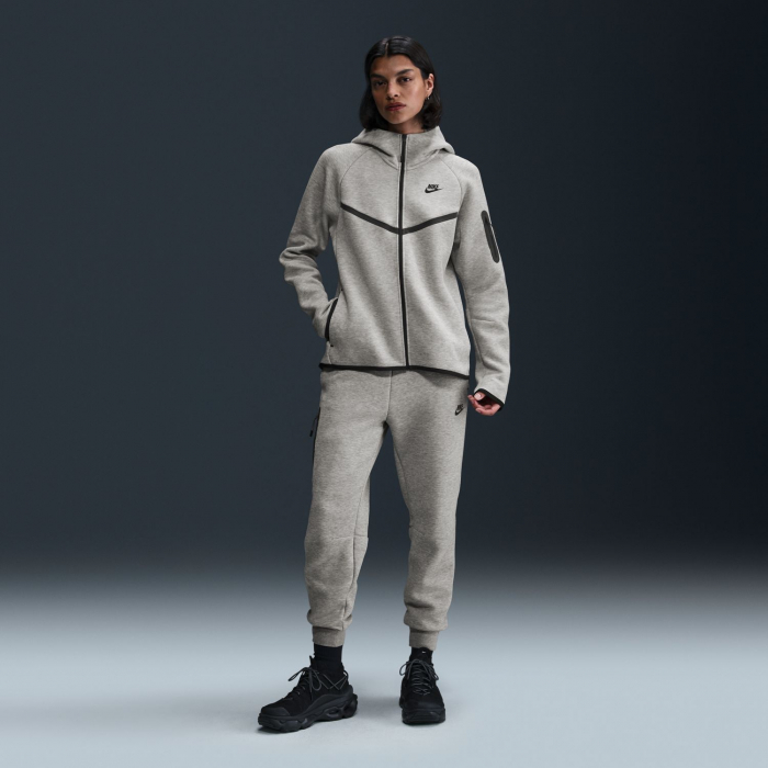 Bluza cu fermoar Nike W Nsw Tch Flc Wr Fz Hdy 2