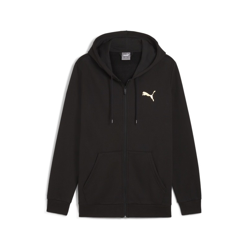 Bluza cu fermoar Puma ESS+ Logo Lab Holiday Full-Zip Hoodie Fl - poza 1