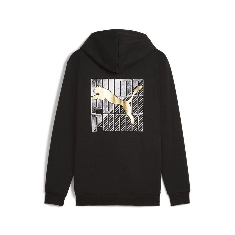 Bluza cu fermoar Puma ESS+ Logo Lab Holiday Full-Zip Hoodie Fl - poza 2