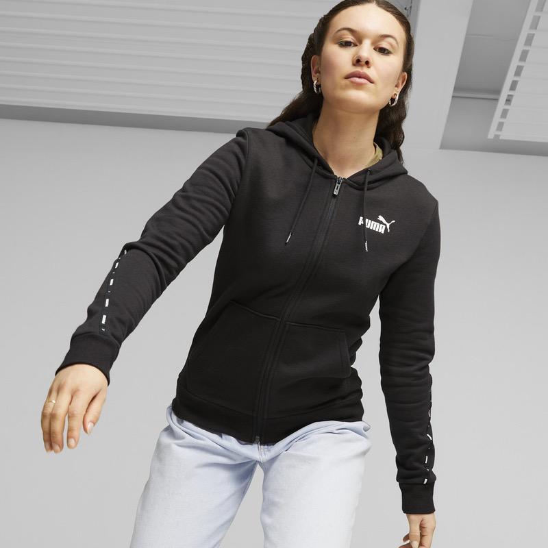 Bluza cu Fermoar Puma ess Tape Full Zip Hoodie - poza 3