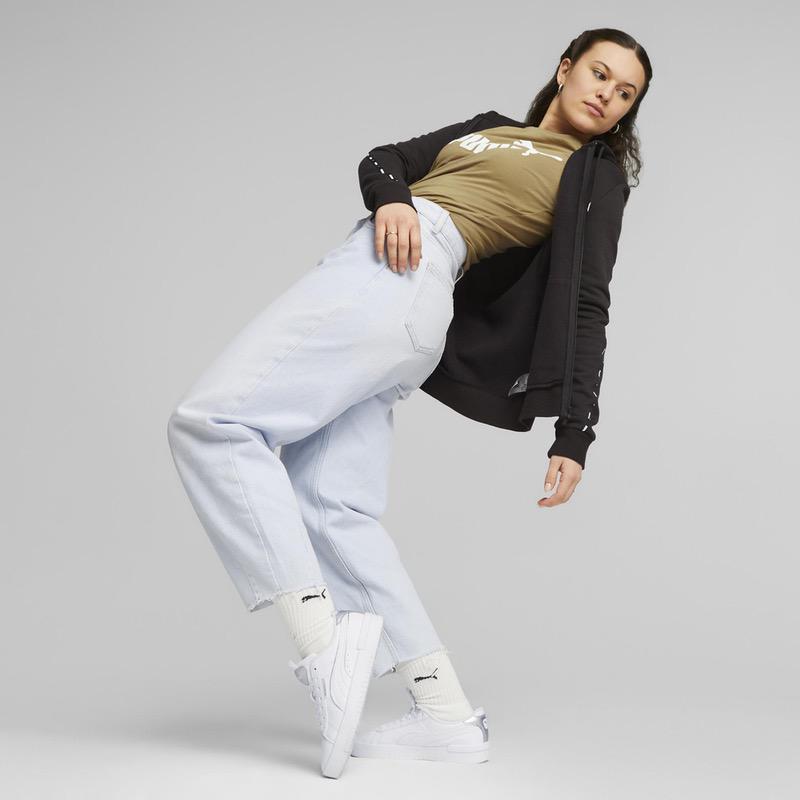 Bluza cu Fermoar Puma ess Tape Full Zip Hoodie - poza 4