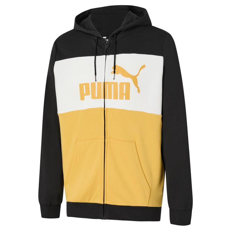 Bluza cu Fermoar Puma ESSplus Colorblock Full Zip Hoodie TR - poza 1